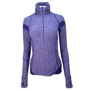 Lululemon Purple Heather Half-Zip Size 6